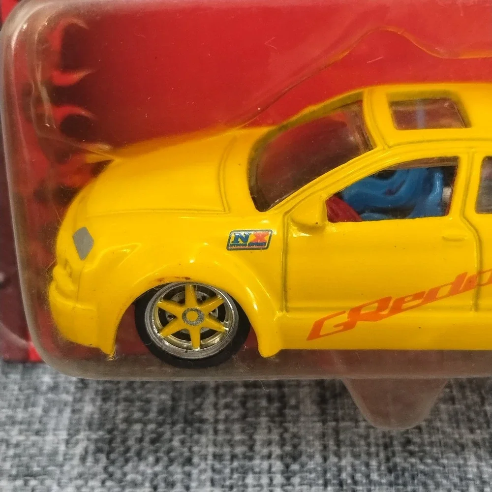 LOT OF 2 Motorworks Diecast Tuner Series 1 Honda Civic Si Yellow & Orange NIB
